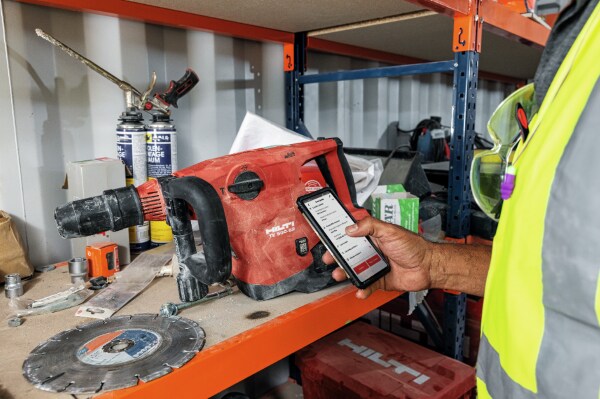 Gestión de reparación y herramientas online Hilti
