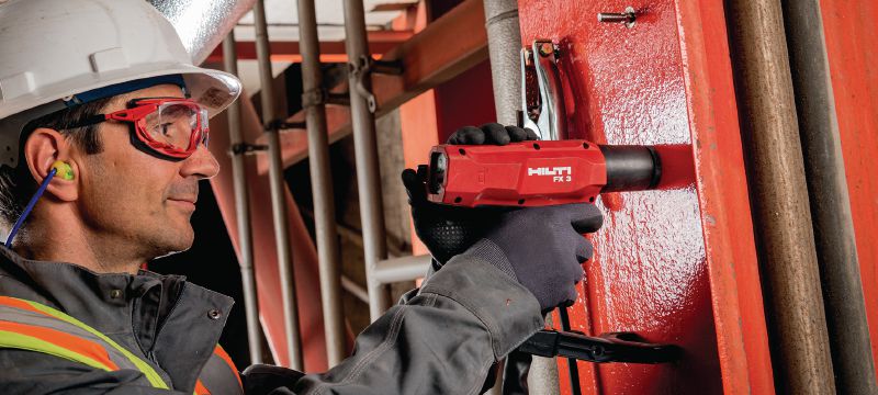FX 3 Ferramenta manual de Fusão de Pino Ferramenta manual de Fusão de Pino para fixação mais confortável, manobrável e eficiente de ancoragem de pino roscado F-BT a Aço Aplicações 1