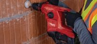 TE 30-22 Martelete a bateria Martelo perfurador SDS Plus a bateria poderoso (TE-C) com redução ativa da vibração e ATC (Controle ativo de torque) para perfuração em concreto e cinzelamento (plataforma à bateria Nuron) Aplicações 4