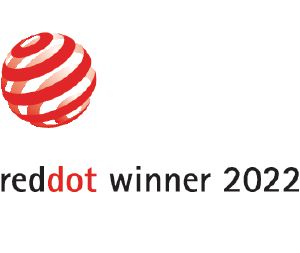                Esse produto recebeu o Red Dot Design Award.            