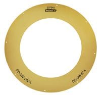 DD-SW-L Arruela de vedação Vedação para a barreira de água DD-WC-ML para diâmetros de coroas diamantadas entre 24 mm (15/16) e 250 mm (9 13/16)