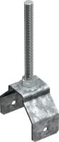 Parafuso rosca dupla MT-CTR-GL OC Parafuso rosca dupla para suspensão de vigas MT-90 e MT-100 de barra roscada para criar trapézios MEP e HVAC de ancoragem para cargas pesadas