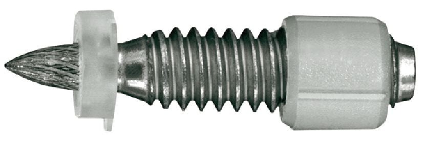 X-EM6H FP8 Pinos roscados Pino roscado de aço carbono para uso com pistola de pinos de atuação direta em aço (arruela de 8 mm)