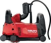 DCH 150-SL Talhadeira de parede Serra de corte para abrir roços em paredes/pavimentos e para instalar cabos, condutas ou tubagens numa variedade de materiais base
