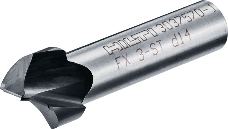 Ferramentas de superfície FX 3-ST Ferramentas de superfície para preparação de superfície consistente e sem faíscas, incluindo remoção de tinta (se necessário) antes da fusão de parafusos prisioneiros roscados