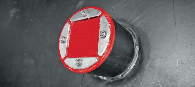 Mangas CFS-T SL Mangas para instalar tampões de vedação à volta das penetrações para cabos/tubagens – para utilizar com os tampões de vedação CFS-T RR e CFS-T RRS Aplicações 1
