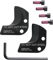 Kits de lâmina de corte de cabos Kits de lâminas de substituição em automanutenção para ferramentas de corte de cabos a bateria