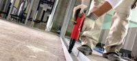Ferramenta finca pino DX 2 Ferramenta finca pino semiautomática, para fixação de pregos individuais em aplicações de resistência média em concreto e aço Aplicações 4