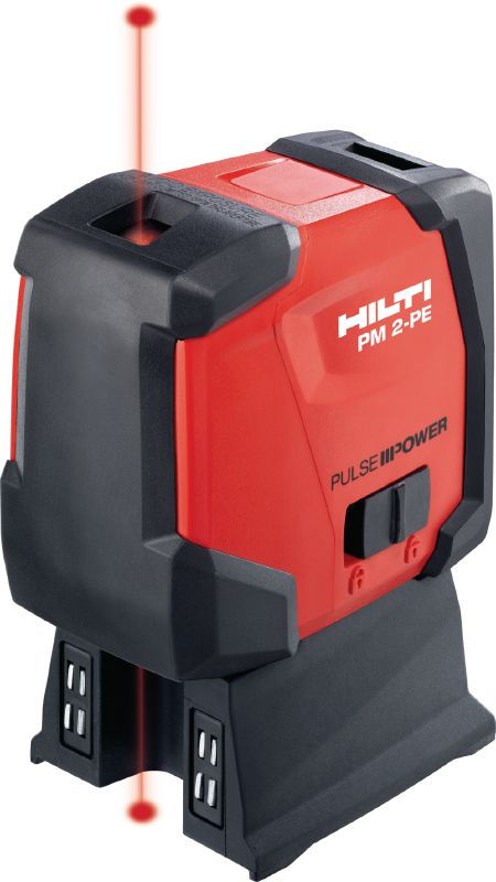 PM 2-PE Laser de pontos Laser de prumo de elevada precisão com 2 pontos e feixe vermelho
