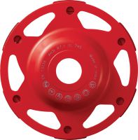 SPX Coroa diamantada universal Coroa diamantada suprema para rebarbadoras: para desbaste mais rápido de concreto, contrapisos e pedra natural