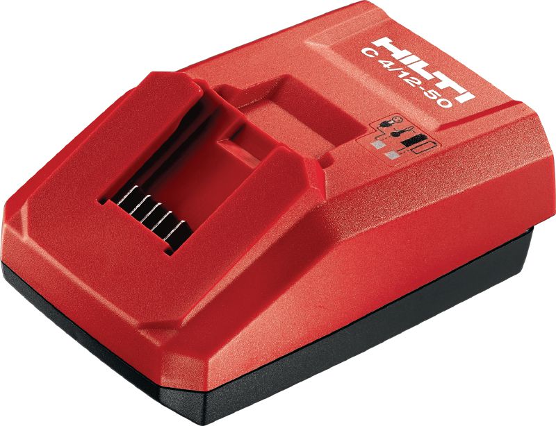 C4/12-50 Carregador compacto Carregador compacto para baterias de íons de lítio de 12 V da Hilti