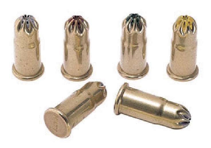5.5/16 Cartuchos de pólvora (calibre .22) Cartuchos de carburante para uso com a ferramenta DX E72 de atuação direta