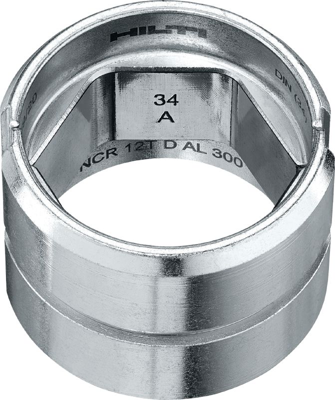 12T DIN matriz para alumínio Matrizes DIN de 12 toneladas para terminais de alumínio e conectores de até 300 mm²