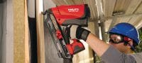 GX-WF Pregos com perfil galvanizados Prego para esquadrias perfilado galvanizado para fixar madeira em betão com a pistola de pregos GX 90-WF Aplicações 2