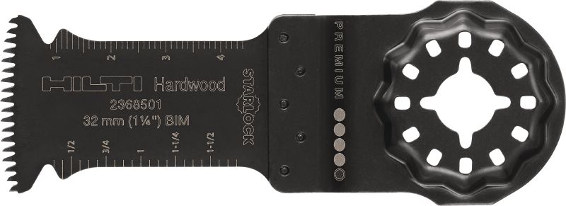 Lâmina para corte de mergulho em madeira dura para multiferramenta Lâmina BiM para corte de mergulho para a multiferramenta oscilante, para cortes de mergulho em madeira dura, laminado, drywall e aglomerado
