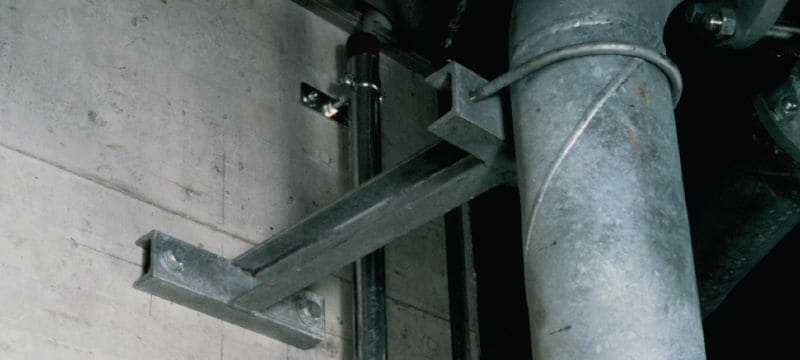 HSL4 Ancoragem em cunha reforçada Ancoragem de expansão industrial de máximo desempenho com homologações para aplicações relevantes para a segurança em concreto (aço carbono, cabeça sextavada) Aplicações 1