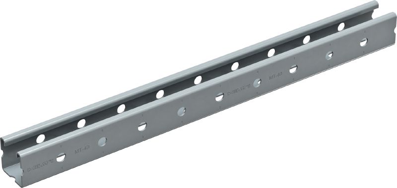 Calha de escora MT-40 OC Calha de escora, para uso externo com poluição baixa