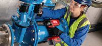SIW 9-A22 3/4 Chave de impacto a bateria Chave de impacto de alto torque de 22V de classe superior com furo de passagem de 3/4 para parafusamentos e ancoragens Aplicações 1