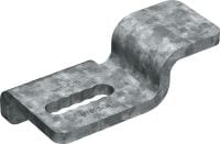 Guia de estribo (estreita) MT-FPS-GS OC Suporte guia ajustável para fixação de estribos deslizantes em vigas MT-70 e 80, para uso exterior com poluição baixa