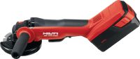 AG 125-A36 Desbastadora a bateria Desbastador poderoso a bateria de 36V (sem escovas) para corte e desbaste com discos de até 125 mm