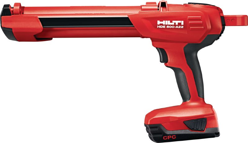 HDE 500-A22 Dispensador de adesivo a bateria Dispensador a bateria para chumbador químico híbrido/epóxi