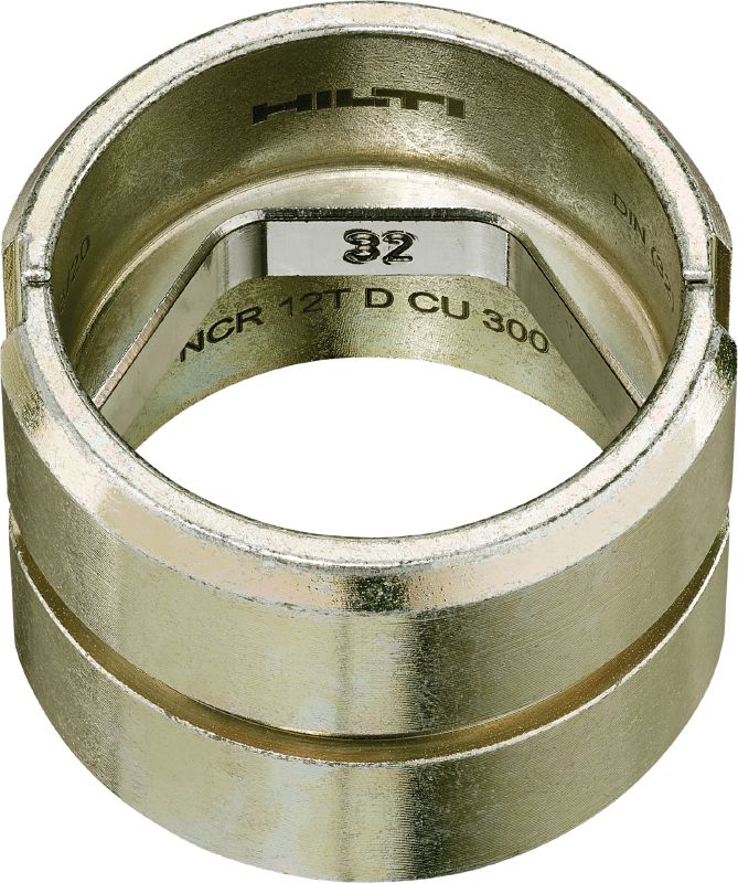 12T DIN matriz para cobre Matrizes DIN de 12 toneladas para terminais de cobre e conectores de até 300 mm²