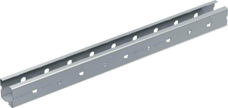 Calha de escora MT-40 T Calha de escora para trapézios, para uso interno