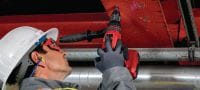 Ferramentas de superfície FX 3-ST Ferramentas de superfície para preparação de superfície consistente e sem faíscas, incluindo remoção de tinta (se necessário) antes da fusão de parafusos prisioneiros roscados Aplicações 2