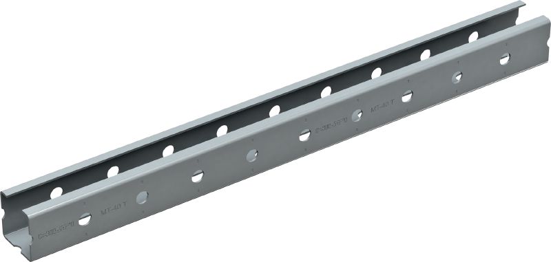 Calha de escora MT-40 T OC Escora canal, para uso exterior com baixa poluição