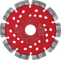 Lâmina diamantada Universal SPX-SL A lâmina diamantada definitiva com tecnologia Equidist para corte reto em materiais base diferentes