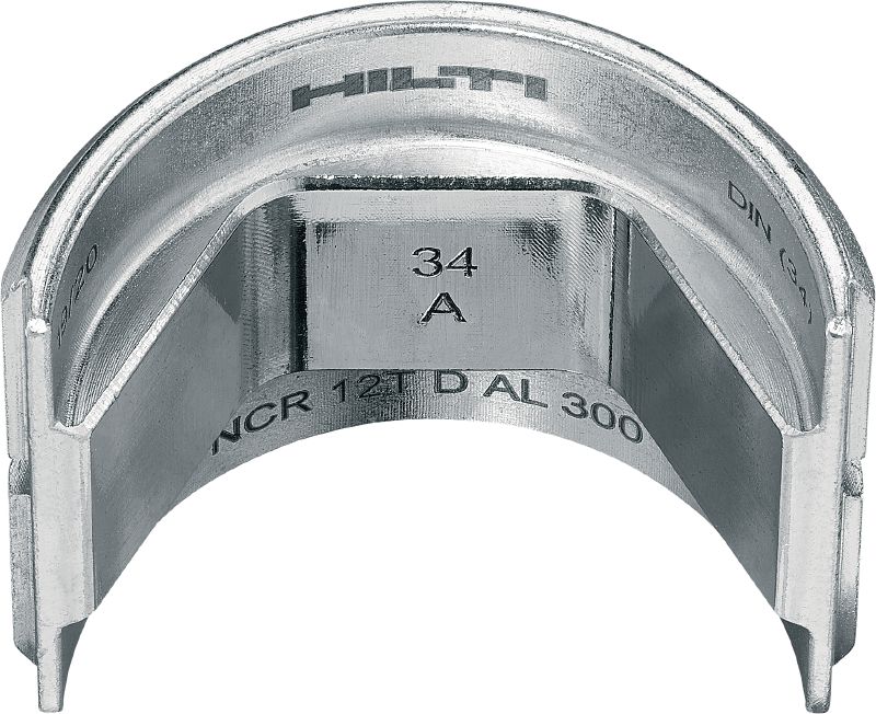 12T DIN matriz para alumínio Molde DIN de 12t para terminais/bornes e ligadores de alumínio até 300 mm²