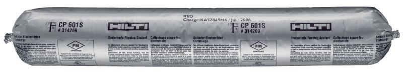 Selador corta-fogo de silicone CP 601s Selador a base de silicone fornecendo movimento máximo em juntas e penetrações de tubos com reação à regulamentação ao fogo