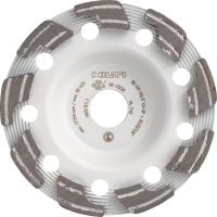 SPX Coroa diamantada abrasiva (para DG/DGH 150) Coroa diamantada suprema para a rebarbadora diamantada DG/DGH 150, para desbaste de concreto verde e abrasivo