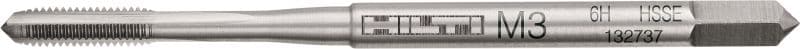 HSS-TB SQ TARRAXA Broca de rosqueamento da haste quadrada para cortar roscas em aço ≤700 N/mm², roscas em conformidade com DIN 371