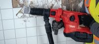 TE 30-22 Martelete a bateria Martelo perfurador SDS Plus a bateria poderoso (TE-C) com redução ativa da vibração e ATC (Controle ativo de torque) para perfuração em concreto e cinzelamento (plataforma à bateria Nuron) Aplicações 6