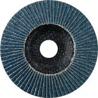 AF-D SPX Disco de aba convexo Discos de lamelas reforçadas com fibra definitivos convexos para desbastar e retificar aço inoxidável, aço normal e outros metais