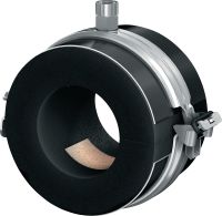 Gancho para tubos de refrigeração de fecho rápido MIP-M (isolamento médio) Gancho para tubos galvanizado definitivo para produtividade máxima em aplicações de refrigeração com uma espessura de isolamento de 20-25 mm