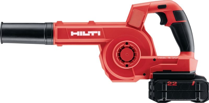 Soprador NBL 4-22 a bateria Compacto soprador para limpeza das áreas de entulho e preparação de superfícies de trabalho (Nuron Plataforma à bateria)
