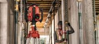 PR 40-22 Nível de laser rotativo Nível laser rotativo exterior robusto com funções automáticas para nivelamento, alinhamento, inclinação e esquadro (Nuron Plataforma à bateria) Aplicações 2