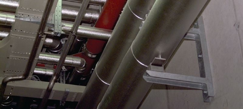 HSL4 Ancoragem em cunha reforçada Ancoragem de expansão industrial de máximo desempenho com homologações para aplicações relevantes para a segurança em concreto (aço carbono, cabeça sextavada) Aplicações 1