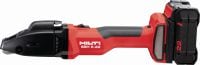 SSH 6-22 tesouras a bateria Tesoura de corte duplo a bateria de alta capacidade para cortes rápidos em chapas metálicas, perfis e dutos de HVAC de até 2,5 mm│12 gauge (Nuron Plataforma à bateria)
