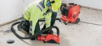 AG 230-24D Esmerilhadeira Rebarbadora de 2.400W com interruptor de homem morto, cabo rotativo e escova de carvão duradoura, para discos de até 230 mm Aplicações 3