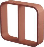 Quadros de trânsitos CFS-T SSR/R30 Quadros de trânsito com arestas arredondadas de 30 graus para módulos de assentamento para vedar penetrações de cabo/tubulação, podem ser soldados em anteparos e coberturas de aço com alta demanda de tensão