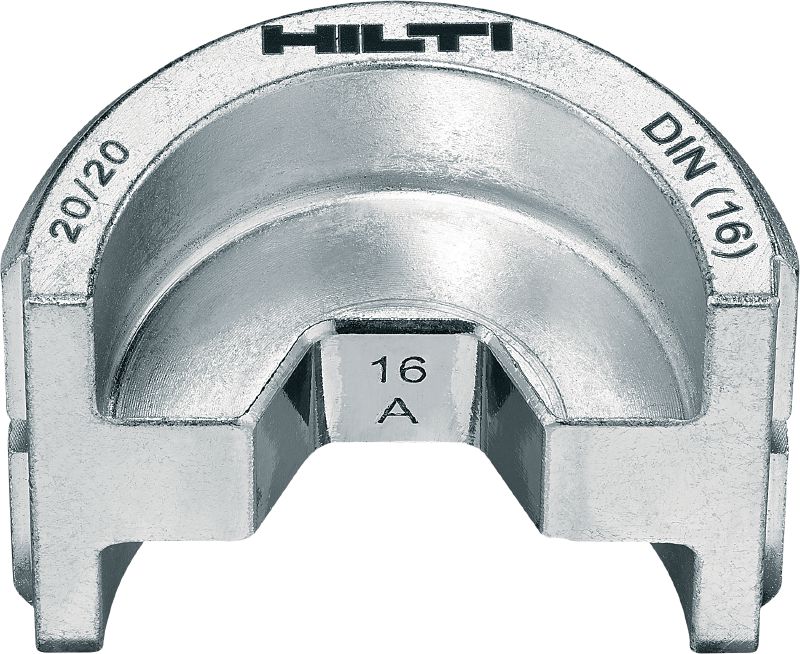 12T DIN matriz para alumínio Molde DIN de 12t para terminais/bornes e ligadores de alumínio até 300 mm²