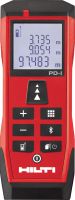 Trena laser PD-I Medidor de laser robusto com funções de medição inteligentes e conectividade Bluetooth® para aplicações em interiores de até 100 m / 330 pé