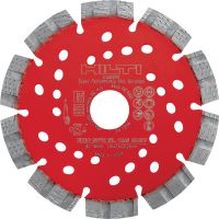Lâmina diamantada Universal SPX-SL A lâmina diamantada definitiva com tecnologia Equidist para corte reto em materiais base diferentes