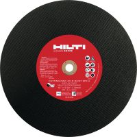 SPX A Disco metálico de corte para serras de corte a bateria Disco metálico de corte superior projetado para maximizar a sua velocidade de corte e cortes por carga com serras de corte acionadas a bateria
