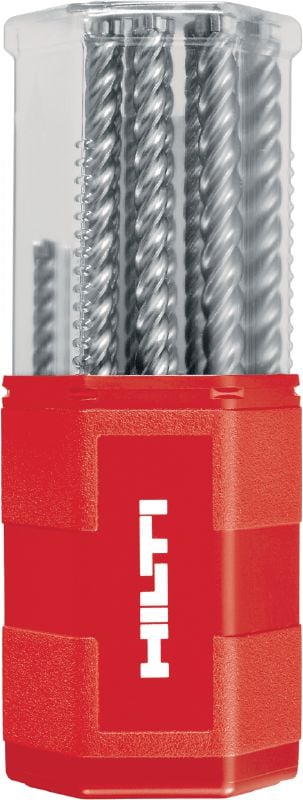 TE-CX (SDS Plus) Conjunto de brocas de impacto métricas As mais recentes brocas para perfurar SDS plus (TE-CX) com 4 gumes em carboneto