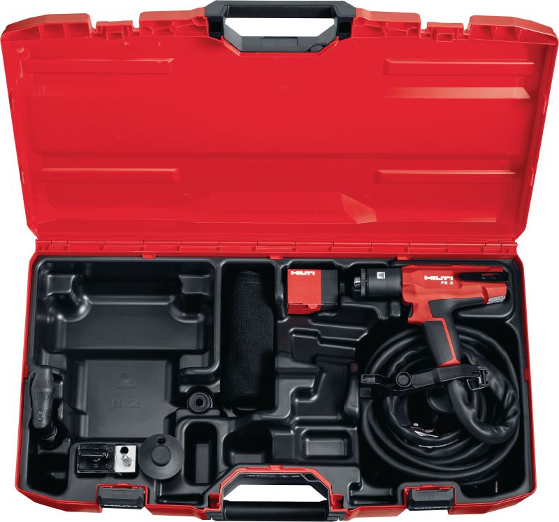 FX 3 Ferramenta manual de Fusão de Pino Ferramenta manual de Fusão de Pino para fixação mais confortável, manobrável e eficiente de ancoragem de pino roscado F-BT a Aço