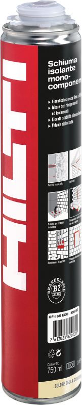 CF-I 65 ECO Espuma isolante de alto rendimento Espuma isolante multifunções de alto rendimento para aumentar a produtividade num vasto leque de temperaturas